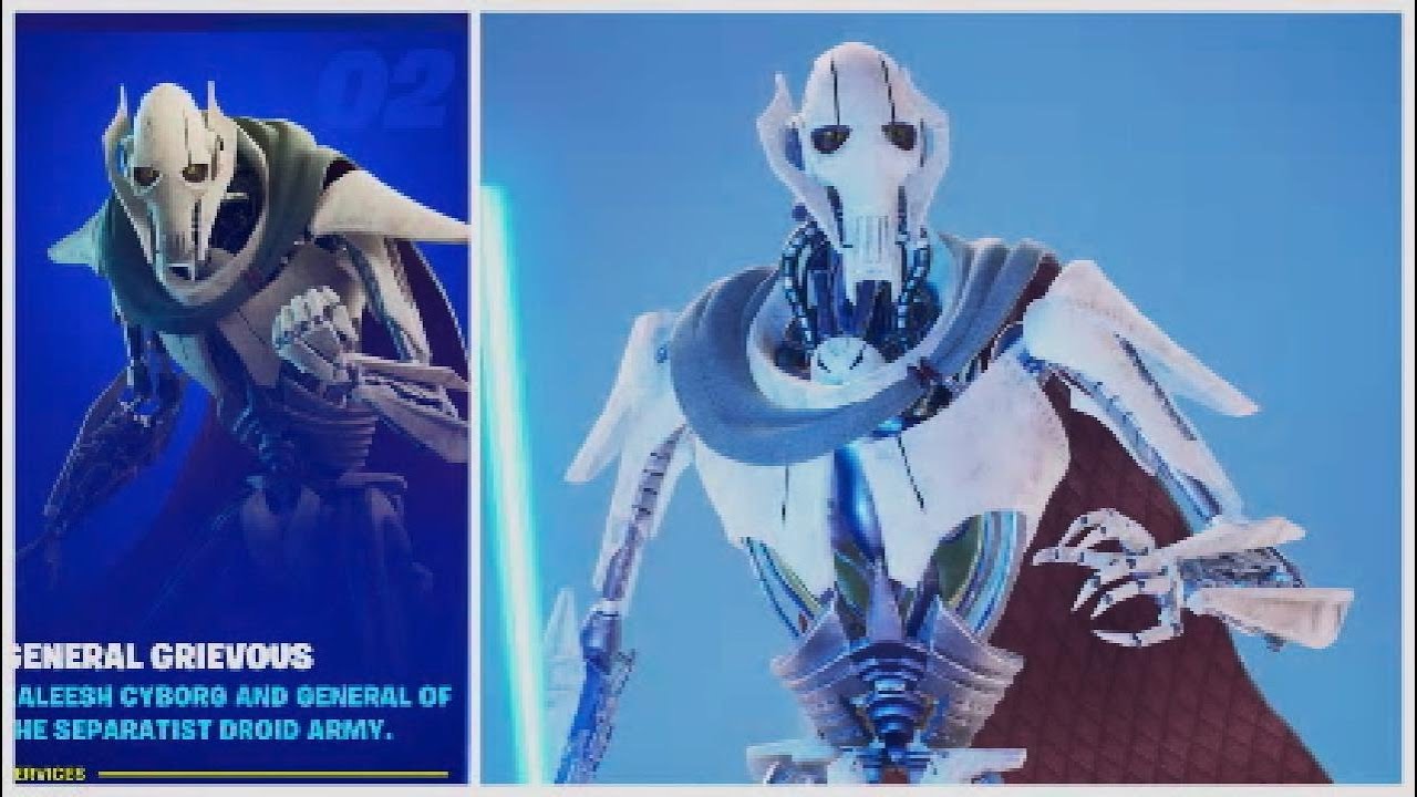 Fortnite general grievous early gameplay video!!!