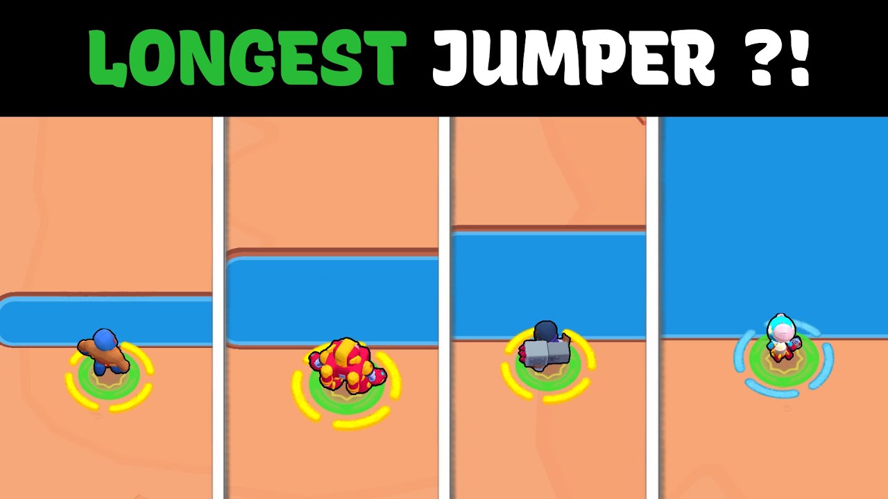 BRAWLER vs WATER!🥶 | Who hops further?🤔 