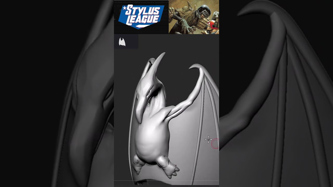 2000AD Time Lapse   Death Sholder Pad Part 3   Between the Streams #shorts