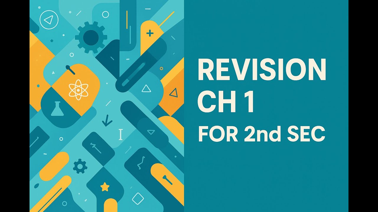 Revision physics on chapter one 2nd sec (OCTOBER)\مراجعة الباب الاول الصف الثاني الثانوي شهر اكتوبر