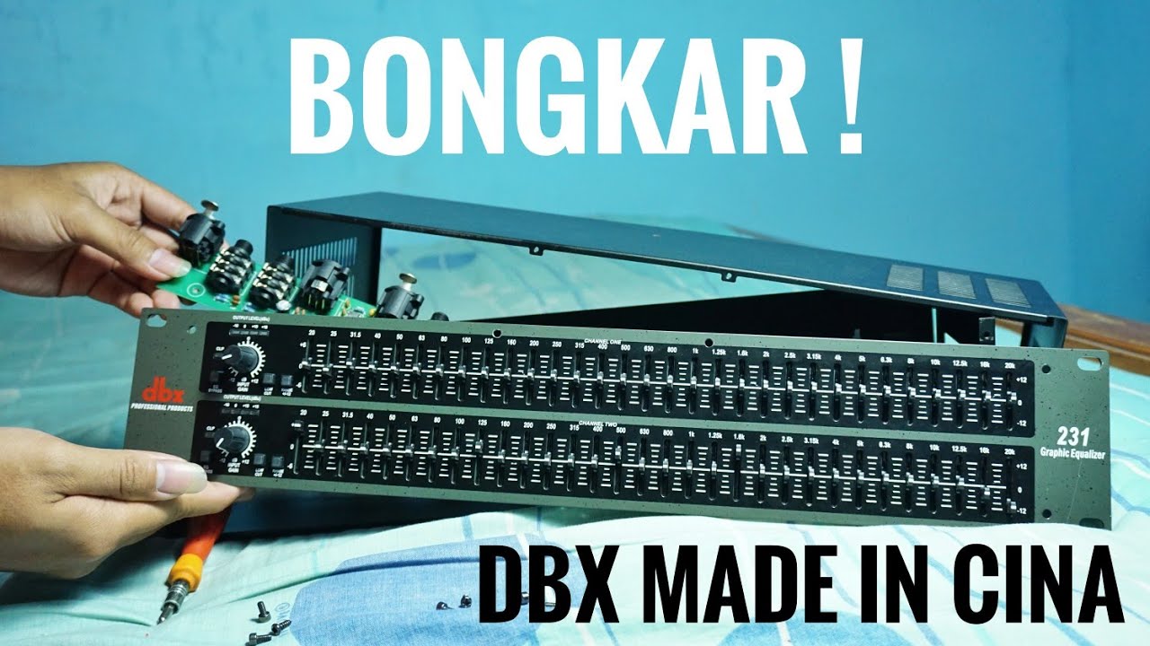Review bongkar equalizer dbx 231