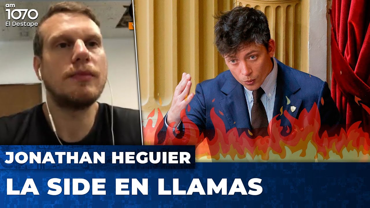 La SIDE en LLAMAS y ESCÁNDALO en la Secretaría de Derechos Humanos | Jonathan Heguier