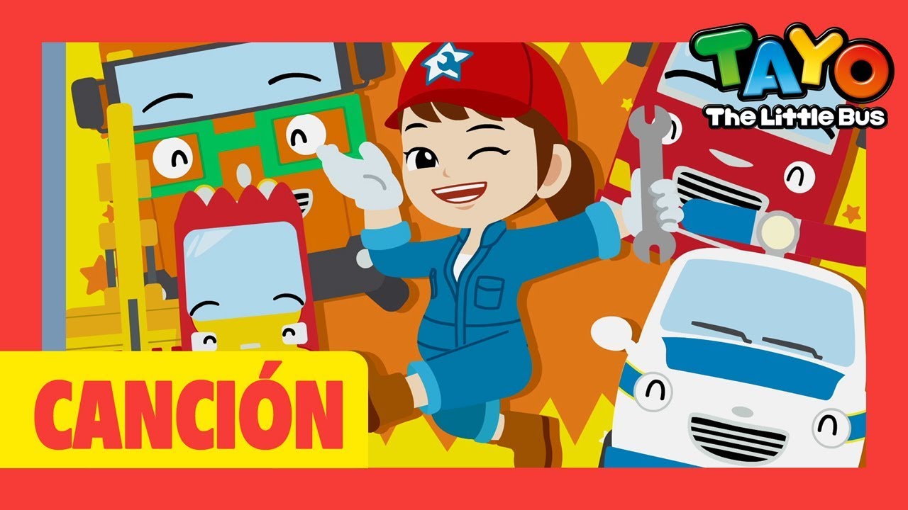 Las Mejores Canciones de Autos l Taller de Reparación de los Héroes l Tayo El Pequeño Autobús