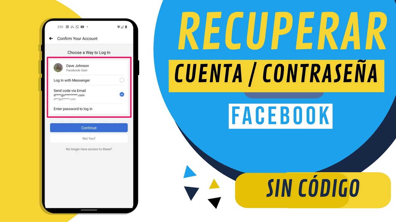 ✅ Como Recuperar tu Cuenta de Facebook Sin Correo, Sin Teléfono, Sin Código