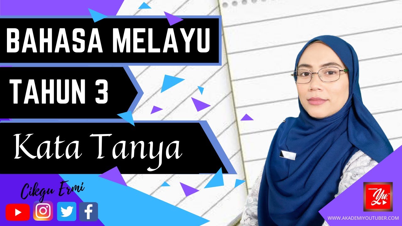 BAHASA MELAYU TAHUN 3 | KATA TANYA | TATABAHASA