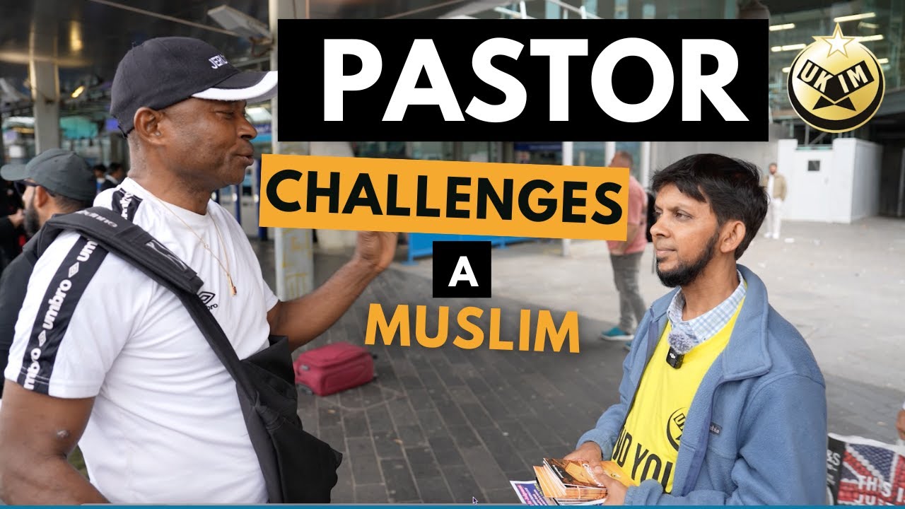 Christian PASTOR Challenges Muslim Daee &mdash; The Jesus Debate Gets Heated!