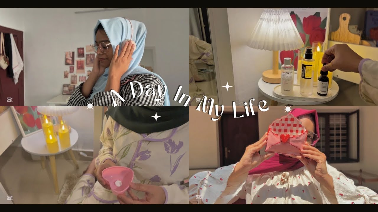 A productive day in my life 🌷🎀🧻| making 💌 with clay| slow skin care routine