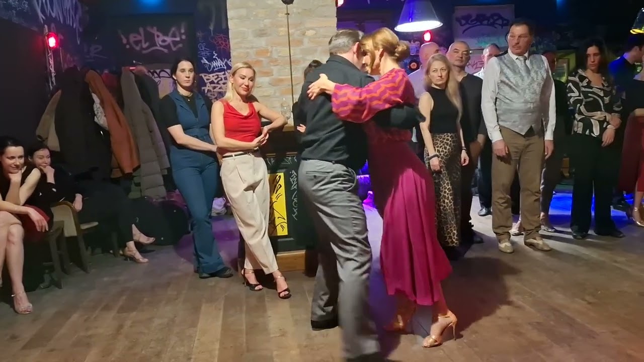 L&aacute;szl&oacute; Budai & Maya Hegyi Tango show #3 on Milonga de Mis Amores Budapest on 01.02.2026