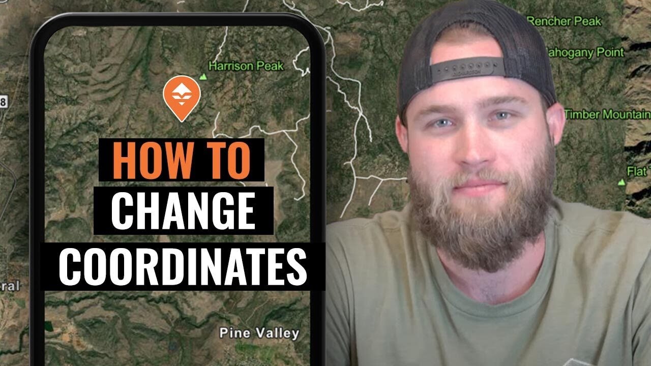 goHUNT MAPS - How to Change Coordinates