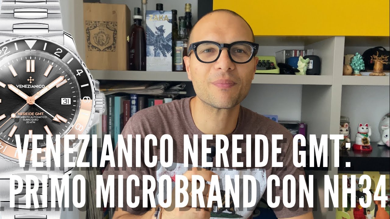 La prima recensione al mondo di un NH34/4R34 su un microbrand: Venezianico Nereide GMT