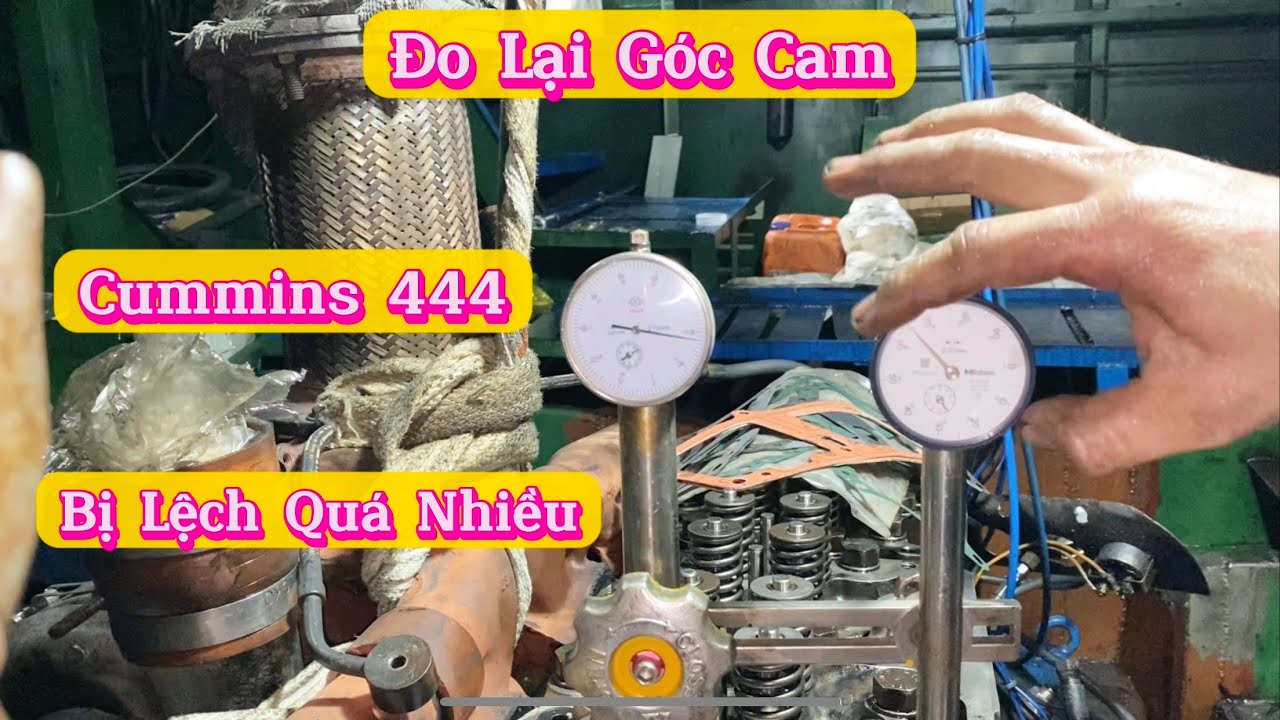 Cummins 444 Góc Cam Bị Lệch Quá Nhiều || Cummins Timing Rebuilding