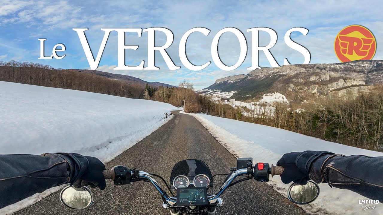 Un Coin de Paradis dans Ce Monde qui devient FOu ✌️🤪 🥶[St Julien en Vercors] Royal Enfield 650