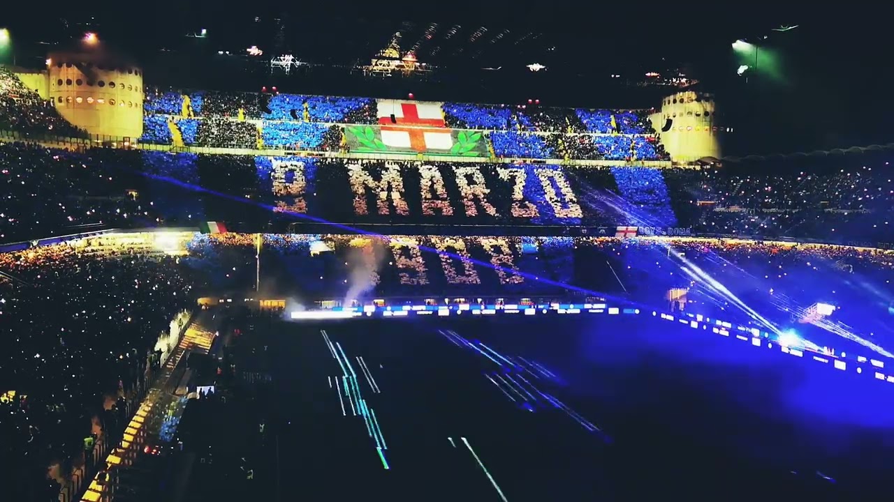 Inter - Juventus Spettacolo prepartita ⚫🔵