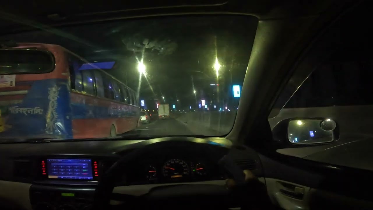 Nikunja 2 to Mirpur 11.5 - Dhaka Car POV