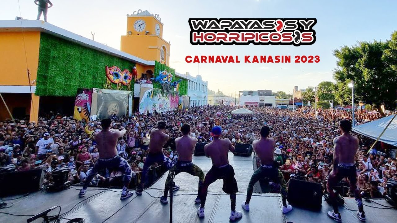 Wapayasos Carnaval De Kanasín Yucatan 2023 El Mango Relajado y Shaky Shaky