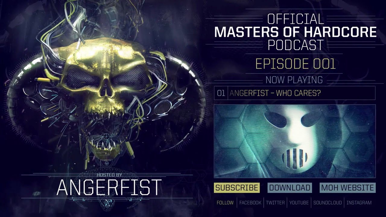 Angerfist - Masters of Hardcore Podcast #1