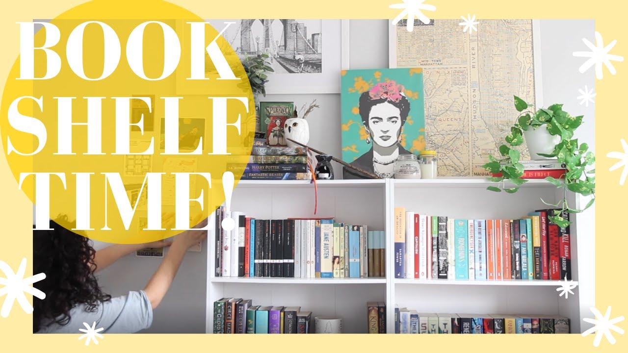 Reorganising my bookshelves 📚✨ (+ a mini bookshelf tour!)