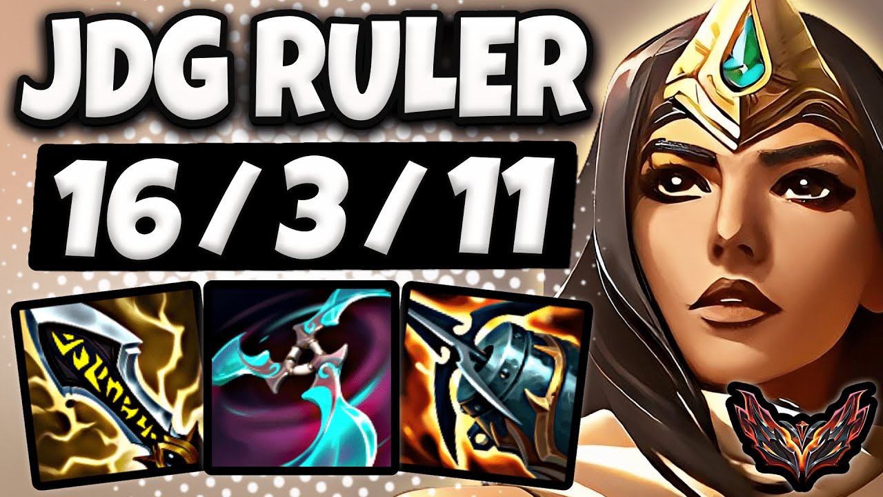 Sivir vs Ashe ADC [ JDG Ruler ] Patch 14.11 Korea Grandmaster ✅