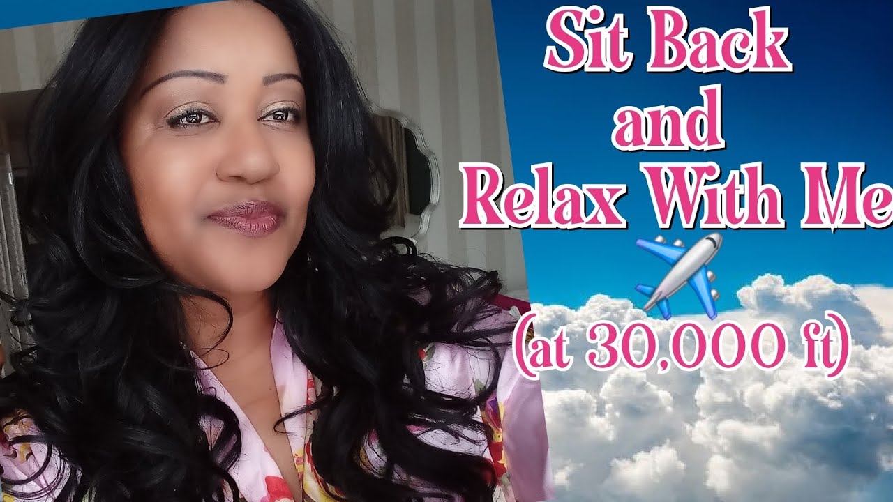 Relaxation | Soft Life| Airplane Travel |  Therapy | Self Care | Flight Takeoff