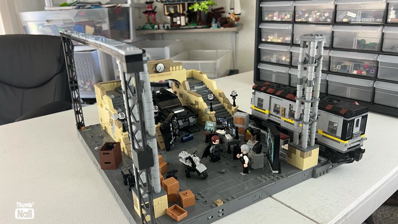 Lego Batcave Moc (The Batman)