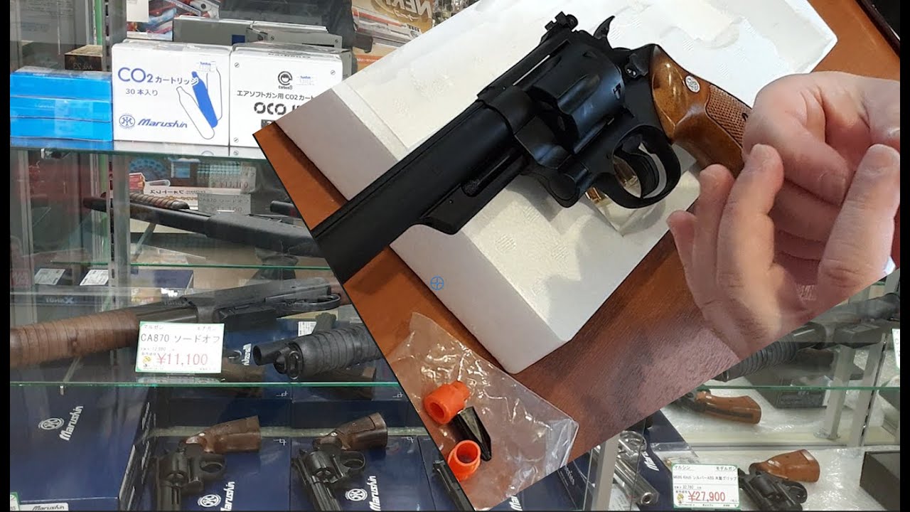 일본여행 중 모델건 사서 국내에 들여왔어요!  TANAKA  S&W  M29 Model Gun Purchased While Traveling in Japan,