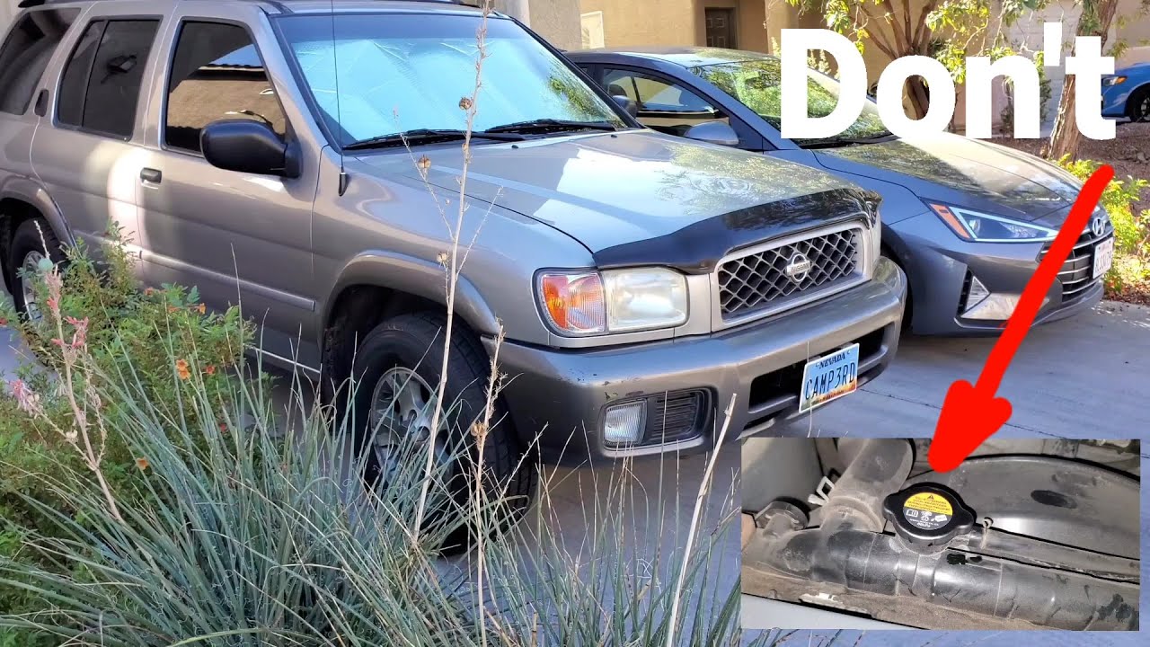 R50 Pathfinder|Infiniti QX4|The importance of checking your radiator cap