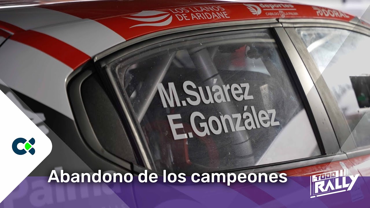 Abandono Miguel Suárez y Edu González en el 40 Rally Orvecame Norte