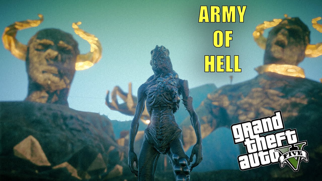 GTA 5 : SUPER ARMY OF HELL AND BLOOD | GAMEPLAY #1044