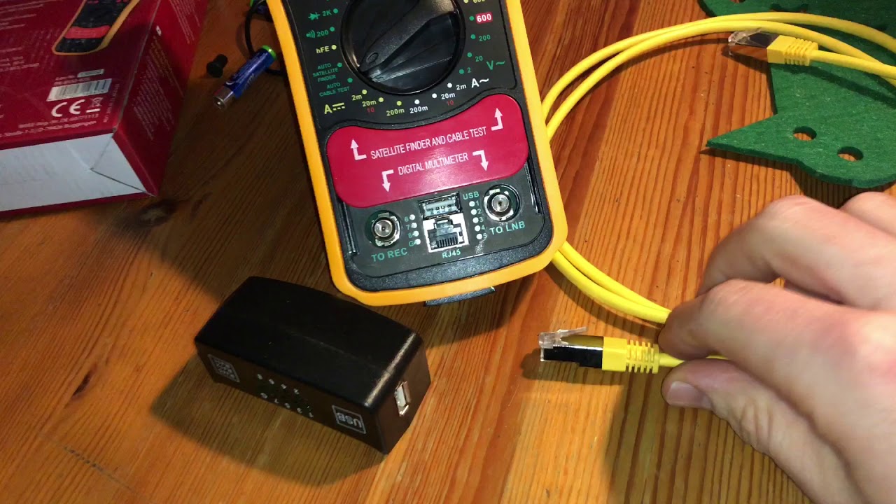 How to test a LAN cable with Revolt Digital Multimeter testing a patch cable with multimeter DIY