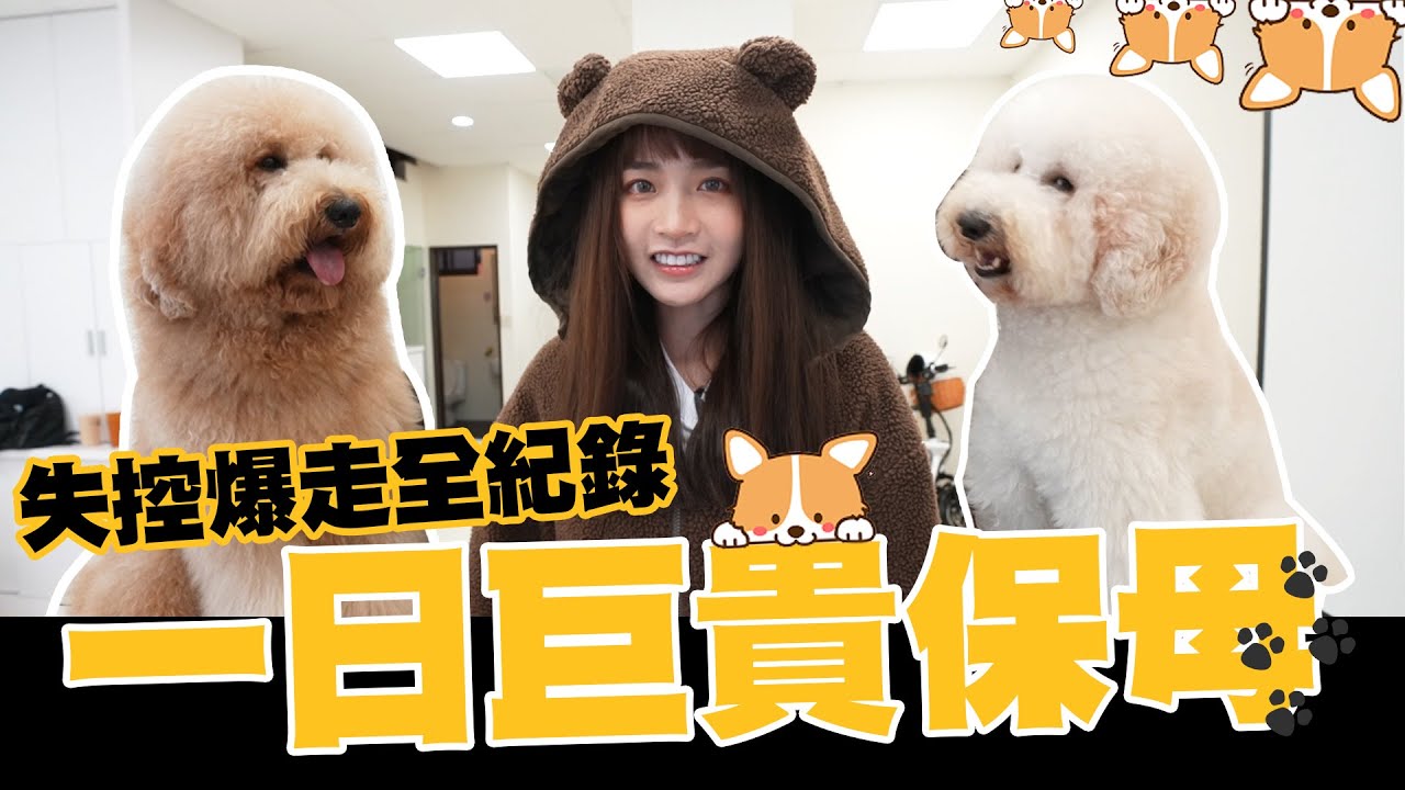 🐶一日巨貴保母🐶失控爆走全紀錄!!│廢物生活系列ep.7