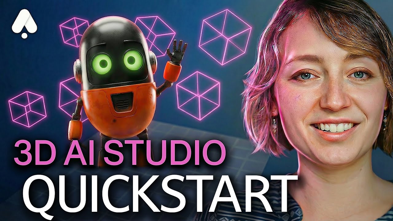 3D AI Studio - Quickstart: Idea to 3D Model in Minutes | Lesson 1