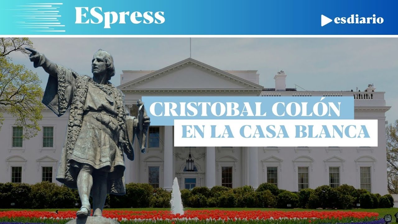 Cristóbal Colón, en la Casa Blanca: Trump recupera una simbólica estatua del conquistador español
