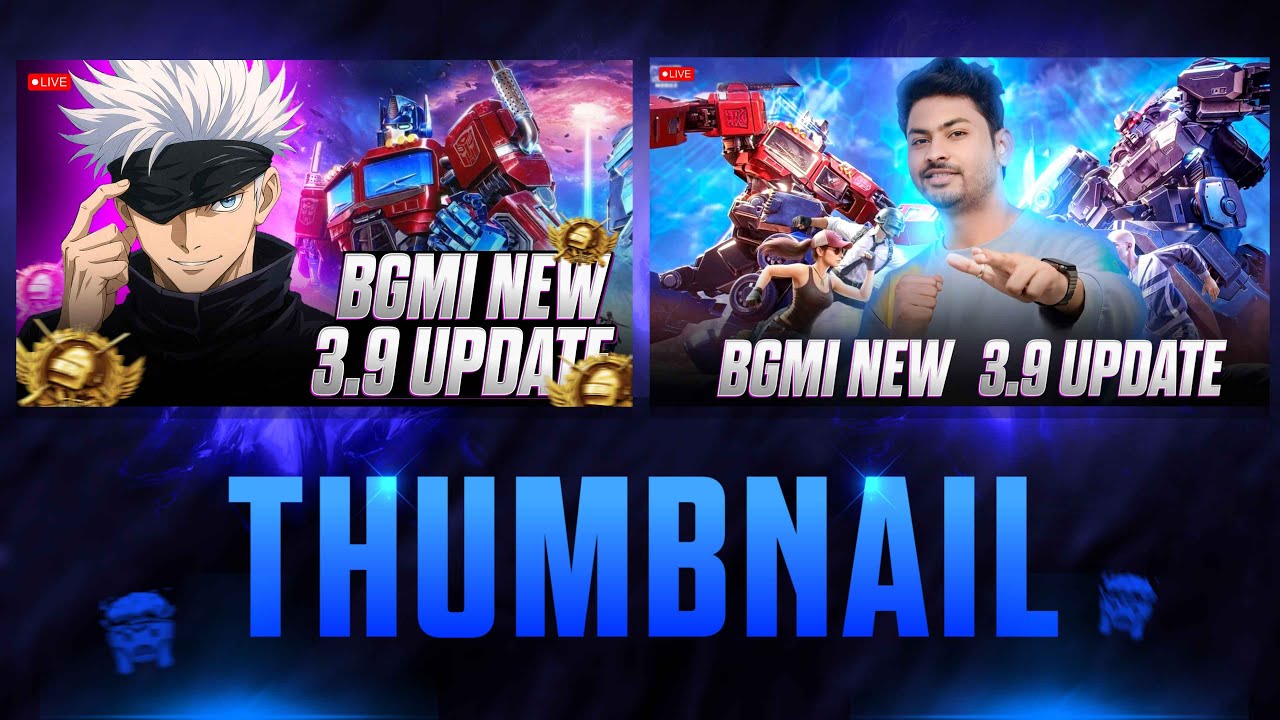 🔥BGMI New 3.9 Update | How to Make a Gaming Thumbnail on Android (Viral Tips!) 🔥