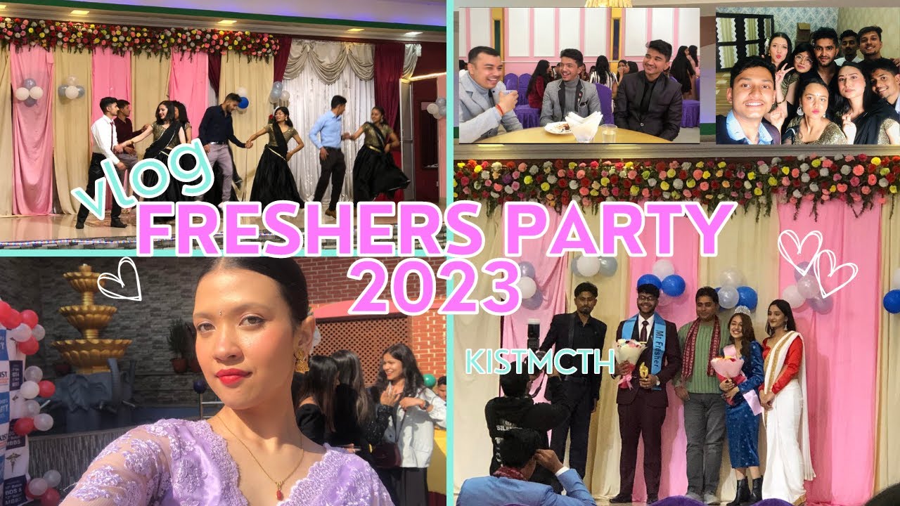 FRESHERS PARTY VLOG 2023 | KIST Medical College,anchoring,dance ,medical college freshers