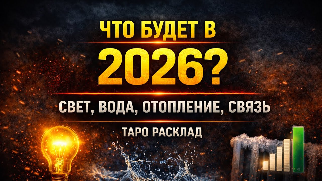 СТАНЕТ ЛИ ХУЖЕ В 2026?СВЕТ, ВОДА, СВЯЗЬ, ОТОПЛЕНИЕ | ТАРО 
