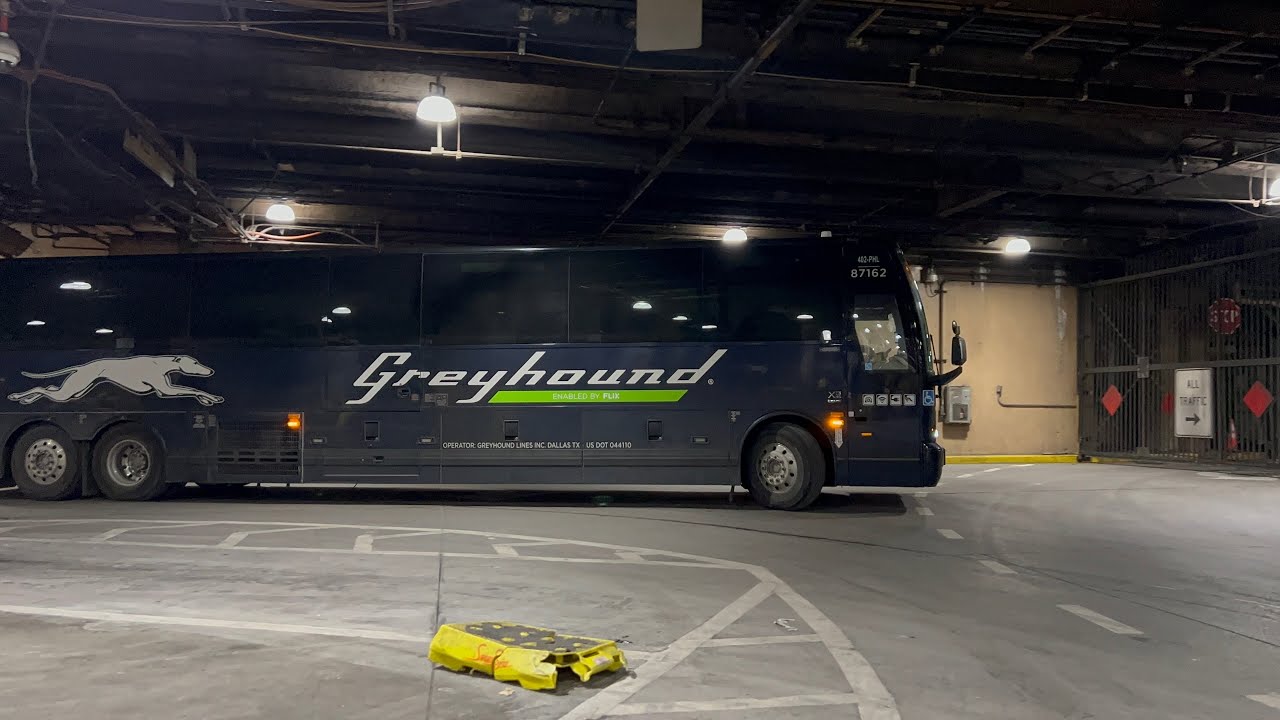 Greyhound 2024-25 Prevost X3-45 87162 @ Port Authority Bus Terminal Basement