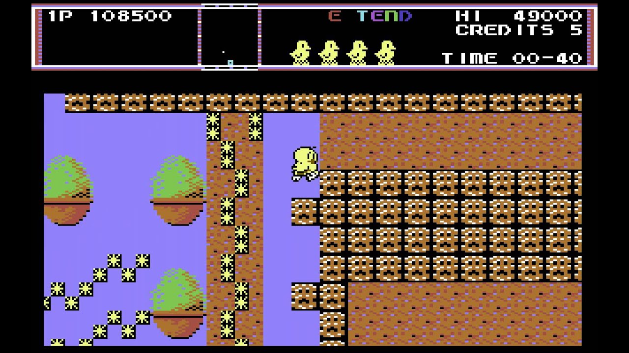 The NewZealand Story Longplay (C64) [50 FPS]
