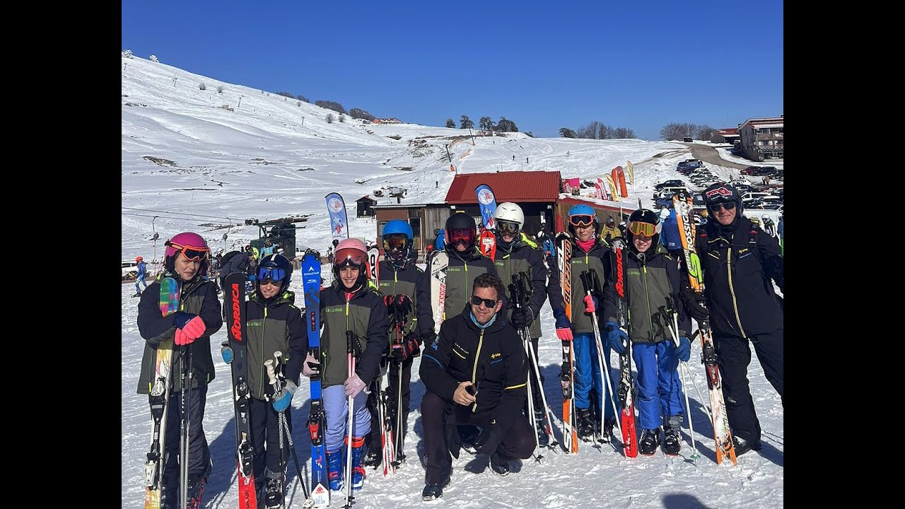 Ski Team Davlia - Προπόνηση Παρνασσός - Βασιλίτσα αγώνες  08 & 09.02.2025, μέρος 1ο
