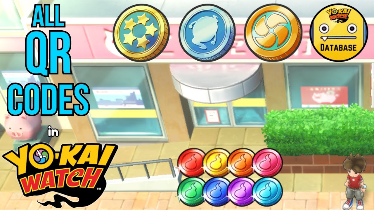 All QR Codes in Yo-kai Watch 1