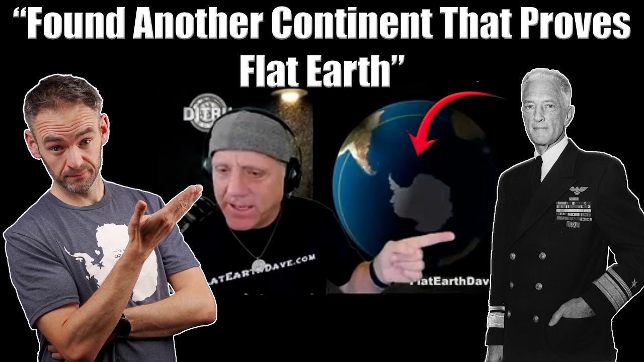 Flat Earther doesn't know where the South Pole is
