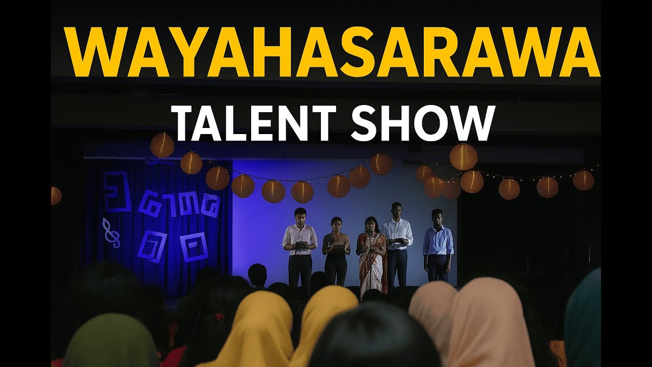 WAYAHASARAWA | Talent Show 2023/2024 Intake Students