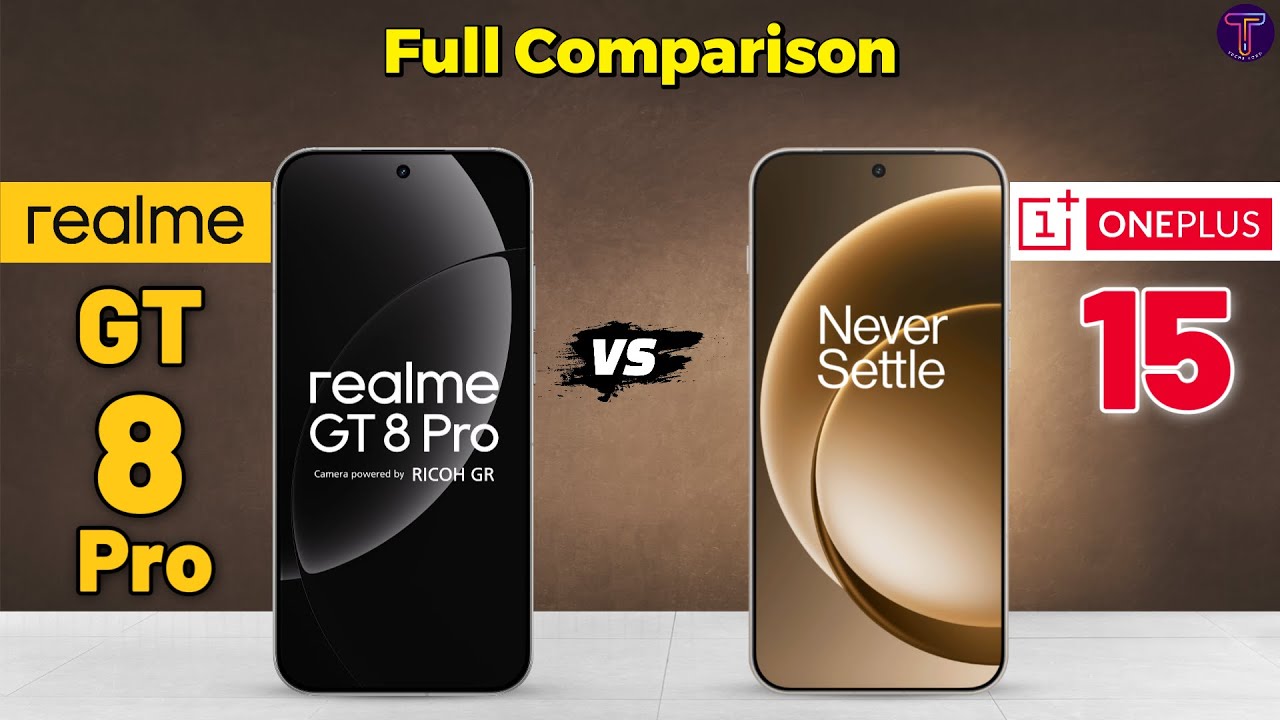 Realme GT 8 Pro vs OnePlus 15 : Full Comparison 🤨❓