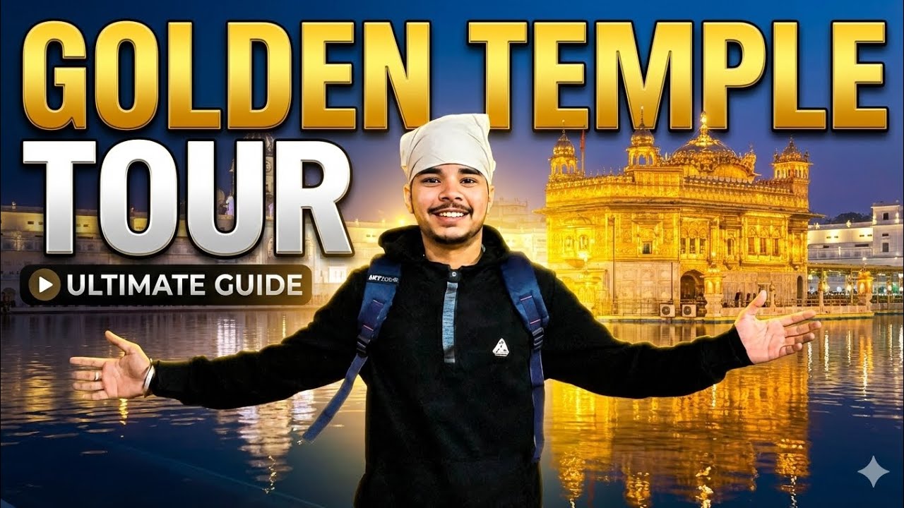 GOLDEN TEMPLE AMRITSAR 🌟 // full temple tour // #karanbirthliya #goldentemple 