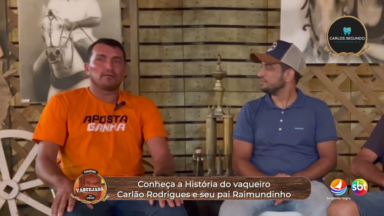 VAQUEJADA NA CIDADE 30/06/2024 - Matéria Especial com o Vaqueiro Carlão Rodrigues em Tangará/RN