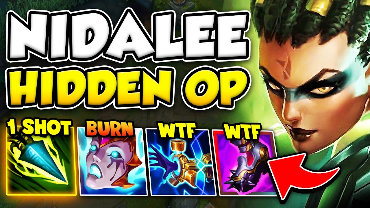 NIDALEE JUNGLE IS SECRET OP THIS SEASON, AND I SHOW YOU WHY! (THROW DEADLY SPEARS)