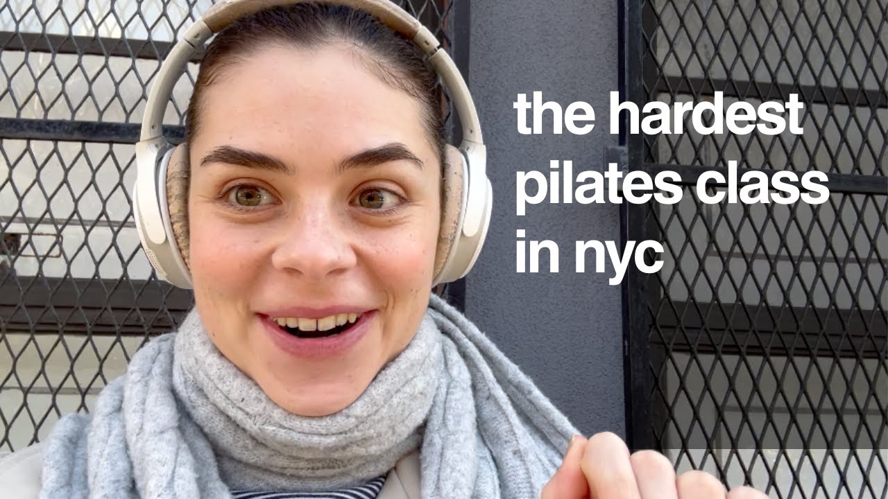 I tried the hardest pilates class in new york | WEEK OF WORKOUTS IN NY
