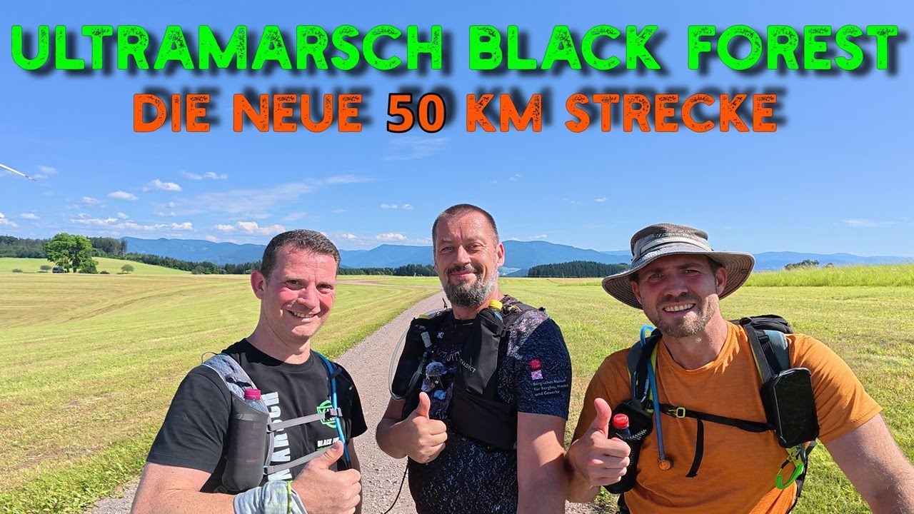 Ultramarsch Black Forest 50 km und 1670 hm | Die neue Strecke | 2025