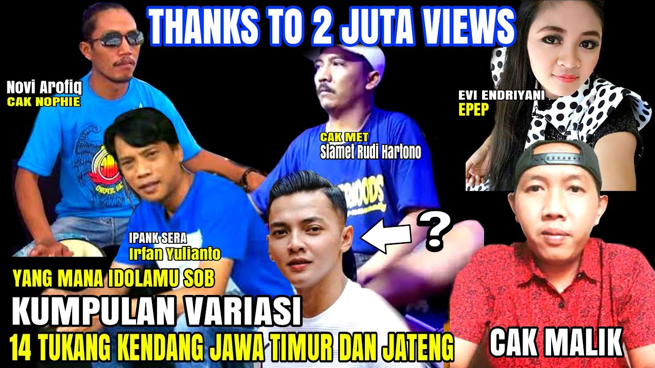TERBAIK !! Inilah kumpulan variasi tukang kendang jawa timur dan jawa tengah 2020
