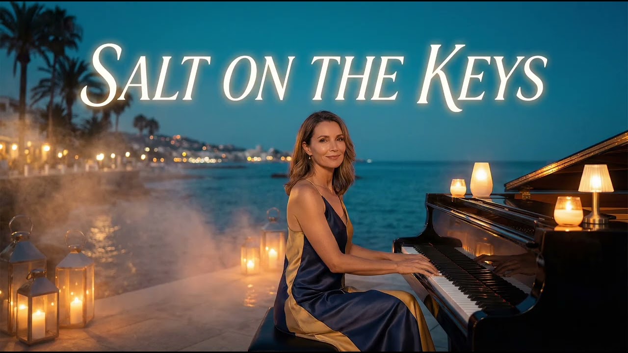 Salt on the Keys 🌊🎹 | Smooth Jazz Chill House for Seaside Evenings & Sunset Vibes