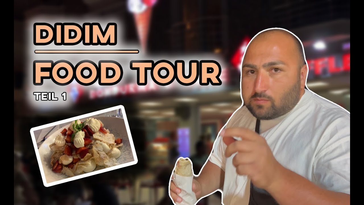 DIDIM VLOG | Food Tour durch Didim Teil 1 | Serdarchucky
